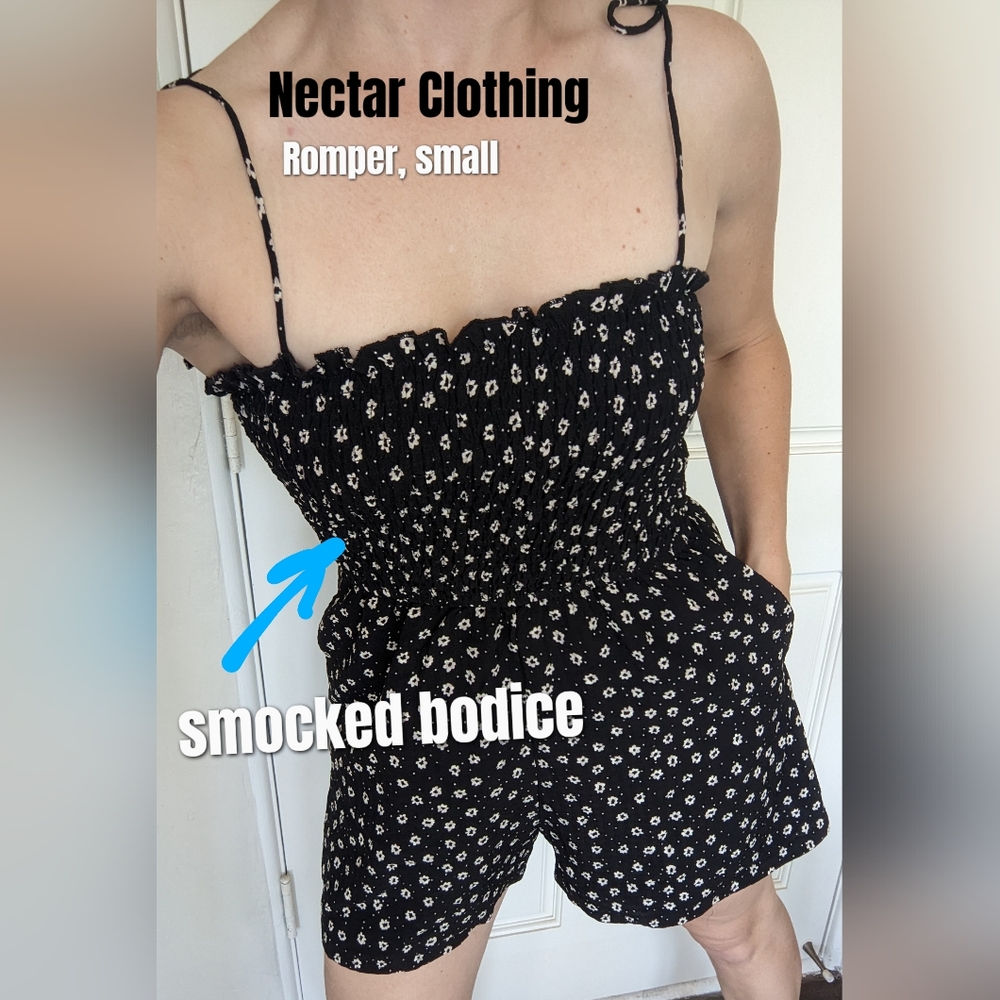 Nectar clothing romper, small